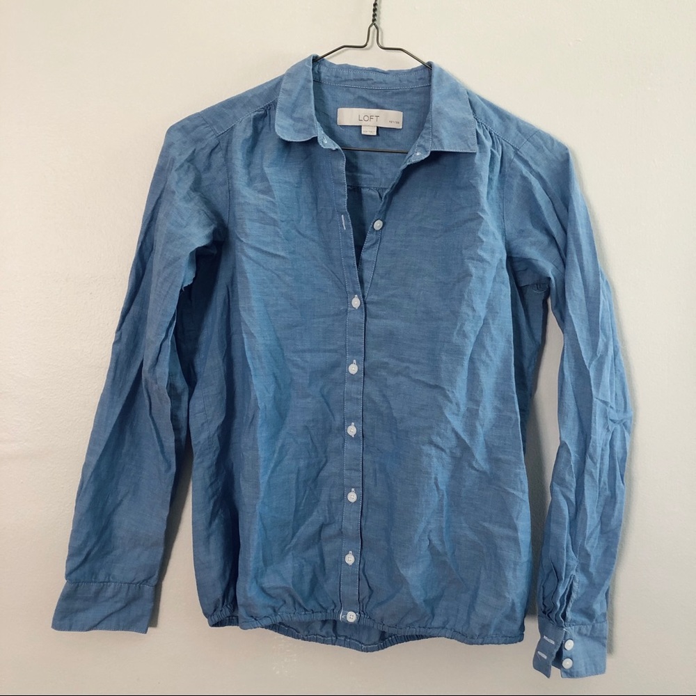 LOFT | Button Down Blouse